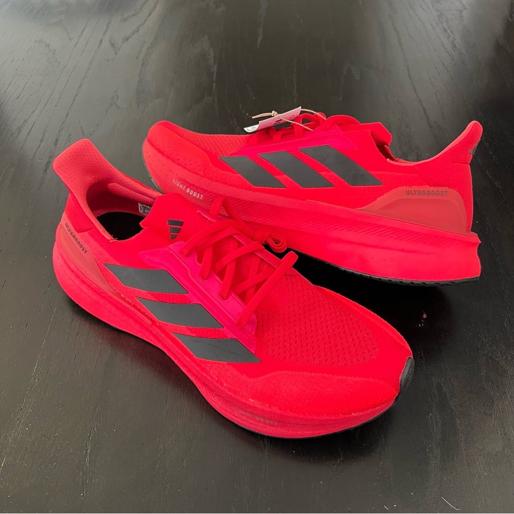 💙New💙 ADIDAS Ultraboost 5X Pure Ruby Black - Picture 3 of 10